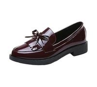 Chaussures de marche légères pour femme - En mousse à mémoire de forme - Confortables - Légères, rouge, 40 EU