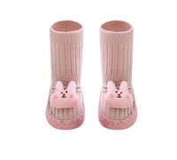 Chaussures de Marche mi-Mollet pour Nouveau-né et bébé jusqu'à 24 Mois avec Semelle Souple et Design Confortable pour Les Pas de Votre Enfant en Toute sécurité et facilité (12-24 Months)