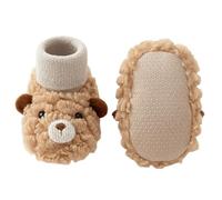 Chaussures de marche pour bébé avec semelles souples, pas de chaussures respirantes pour apprendre à marcher à l'intérieur ou à l'extérieur Chaussettes respirantes, kaki, 11 yards