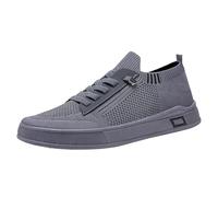 Chaussures de marche pour homme - Ajustement de la voûte plantaire - Chaussures de randonnée antidérapantes et respirantes - Semelle intérieure rembourrée - Coupe large - Légères et décontractées