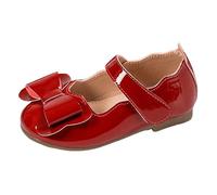 Chaussures de Mary Jane pour Filles Princesse Cosplay Chaussures Couleur unie Chaussure Costume Basiques Basses Mary Jane Antidérapantes Fille Rétro Chaussure pour École Activité (29.5 Little Child)