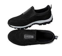 Chaussures de montagne pour homme - Chaussures de randonnée solides et respirantes - Chaussures de sport confortables - Couleur unie - Légères - Semelle épaisse - Amortissement - Baskets de plein air