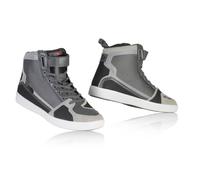 Chaussures De Moto ACERBIS Grises Avec Inserts Réfléchissants