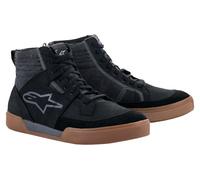 Chaussures De Moto Alpinestars Ageless 12 Noir/Gris Foncé/Gomme