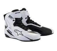 Chaussures de moto Alpinestars Faster-4 Stella pour femmes blanc noir