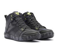 Chaussures de moto Dainese Suburb D-WP - noir camo-jaune acide (49J)