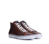 TCX Street 3 Chaussures de moto imperméables, blanc-brun, taille 46 pour homme