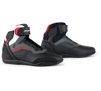 Forma Stinger Evo Flow Chaussures de moto, noir-gris-blanc, taille 44 pour homme