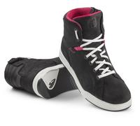 Forma Swift X Fit Dry Chaussures de moto pour femmes, noir-blanc, taille 37