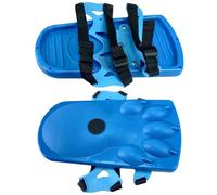 Chaussures de neige pour enfants 11x6 pouces Animal Imprimer des chaussures de neige hivernales pratiques réusale accessoires d'hiver non glissants pour enfants pour jeunes garçons et filles Activité