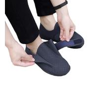 Chaussures de neuropathie pour femmes, mousse à mémoire de forme, chaussures larges pour femmes, légères et respirantes, chaussures diabétiques pour femmes, pour la marche des personnes âgées(37 EU)