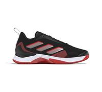 Chaussures de Padel Adidas Avacourt Clay Negro Rojo Mujer Hq8409 41 1/3