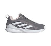 adidas Femme Avaflash Clay Tennis Shoes, Grey Four/Cloud White/Sandy Pink, 36 2/3 EU