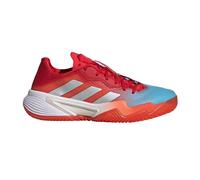 Chaussures de Padel Adidas Barricade Clay Rojo Gris Mujer Hq8427 42