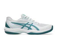 Asics Chaussures de padel homme Game FF Padel Blanc Bleu Petrol Taille 45