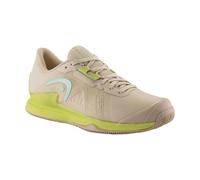Chaussures de Padel Head Sprint Pro 3.5 Clay Beige Jaune Femmes 274153 Mcli 36.5