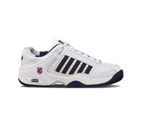 K-Swiss Defier Rs, Chaussures de Tennis homme - Blanc - White (White/Dressblue/Fieryred 164), 41.5 EU