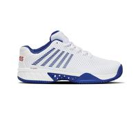 Chaussures de Padel K-swiss Hypercourt Express 2 Hb 06614197 Wh/clscbl Blanc Et Bleu 44 1/2