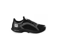 Wilson Homme Hurakn 2.0 Padel Sneakers, Black/White/Ebony, 43 1/3 EU