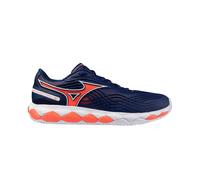 Chaussures Homme Mizuno Wave Enforce Tour 2 Bl / Wh / Lava - TERRE BATTUE