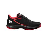 Wilson Chaussures de padel Hurakn Lite WRS333920 Respirant Noir/Infrarouge/Blanc Homme Taille 46