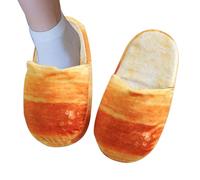 Chaussures de pain, chaussons de pain, chaussons en peluche de pain drôles chauds d'hiver, chaussons confortables pour aliments pour adultes, chaussons chauds pour vacances, familles, amoureux, 2., 40