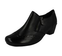Rieker Mocassin à Talon Cuir Largo