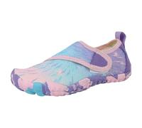 Chaussures de pataugeoire de plage à semelles souples confortables pour enfants, chaussures de natation de Fitness à double usage en plein air Baskets Fille Vert Baskets Bout Cap (Purple, 36 Big Kids)