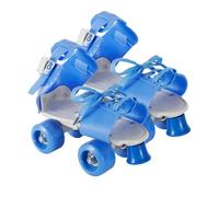 Chaussures de patinage pour | Chaussures quad-roller avec sangles réglables, repos en plein air, design à double rangée résistant aux intempéries, pas besoin de chaussures pour adolescents