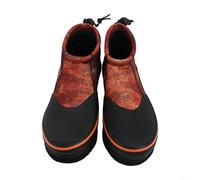 Chaussures de pêche à semelle en néoprène 3 mm avec clous en acier antidérapants pour la marche, la plage, unisexe (10 (43-44))