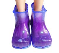 Chaussures De Pédicure Portable | Massage De Pédicure | Chaussons De Relaxation Des Pieds Résistants à La Chaleur | Chaussures De Trempage Des Pieds Haute Densité Pour La Maison, Anti-stress,