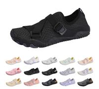 Chaussures de plage à bout large - Séchage rapide - Unisexe - Chaussures pieds nus - Antidérapantes - Respirantes - Chaussures pieds nus - Chaussures de bain douces et légères - Chaussures de trail