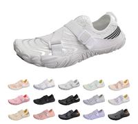 Chaussures de plage à bout large - Séchage rapide - Unisexe - Chaussures pieds nus - Antidérapantes - Respirantes - Chaussures pieds nus - Chaussures de bain douces et légères - Chaussures de trail