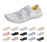 Chaussures de plage à bout large - Séchage rapide - Unisexe - Chaussures pieds nus - Antidérapantes - Respirantes - Chaussures pieds nus - Chaussures de bain douces et légères - Chaussures de trail