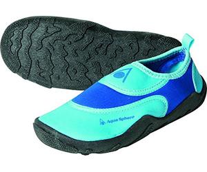 Chaussures de Plage pour Fille en néoprène, par Aqua Sphere, Enfant, Beachwalker, Blue/Light Blue