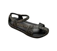 Chaussures de plage pour homme 44 - Sandales de bain bohème - Sandales de loisirs respirantes - Sandales légères - Sandales de trekking confortables - Sandales de sport ouvertes - Chaussures d'été