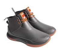 Chaussures de Pluie Homme pour extérieur avec Lacets Design Tendance et offrant Un Confort léger et Une adhérence optimale par Temps Humide (Grey, 41)