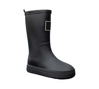 Chaussures de pluie pour femme - Bottines d'extérieur tendance - Chaussures de loisirs blanches - Baskets bon marché, Noir , 36 EU