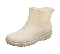 Chaussures de pluie pour femme | Chaussures de pluie pour femme Version coréenne Couleur unie Mode Tube court Chaussures aquatiques pour extérieur et temps humide