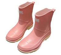 Chaussures De Pluie Pour Homme Et Femme - En Caoutchouc - Imperméables - Élégantes - Confortables Et Respirantes - Confortables Robustes - Bottes D'Équitation Élastiques - Bottes