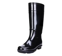 Chaussures de pluie pour hommes portant des chaussures de style européen en dehors du métro, chaussures en caoutchouc antidérapantes pour la cuisine, chaussures de pêche pour l'extérieur, Noir , 41 EU