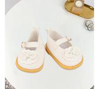 Chaussures de poupée 18 pouces pour filles, accessoires de vêtements de poupée avec noeud papillon pour fête d'anniversaire et nouvel an