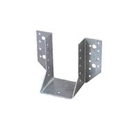 Chaussures de poutre extérieures - Épaisseur du matériau : 2 mm (BKA) - Largeur : 40-140 mm - Hauteur : 100-180 mm - Galvanisé - Avec homologation - Fabriqué en Allemagne (140 x 180 mm)