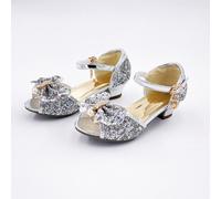Chaussures de princesse à talon argent