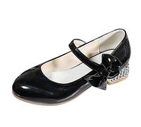 Chaussures de princesse à talons hauts avec talon - Chaussures de mariage - Chaussures de soirée - Chaussures basses pour fille - Chaussures de mariage - Chaussures de soirée - Chaussures basses