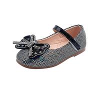 Chaussures de princesse Mary Jane à paillettes pour fille - Ballerines plates à talons bas - Chaussures de princesse Mary Jane pour petites filles - Mocassins d'école scintillants pour fête