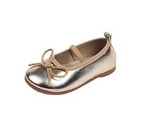 Chaussures de princesse Mary Jane pour fille - Rondes et légères - Semelles souples - Paillettes - Chaussures vernies basiques - Ballerines mignonnes - Pour occasions festives - Pour fête Comfort