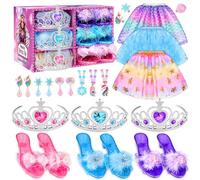 Chaussures de princesse pour filles de 3, 4, 5, 6 ans, cadeaux d'anniversaire pour filles âgées de 3, 4, 5, 6 ans