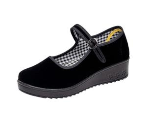 Chaussures de printemps pour femme - Confortables et sans fatigue, idéales pour la danse, comme chaussures de mère, talons hauts, chaussures de travail ou chaussures d'hôtel. Chaussures sans lacets