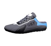 Chaussures de printemps pour homme Lazy Slip Ons Demi-pantoufles Commerce extérieur Chaussures de loisirs pour homme, gris, 40 EU